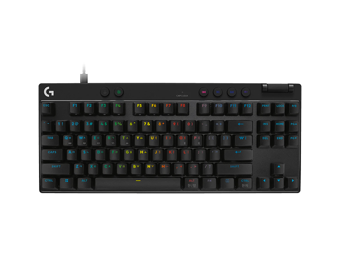로지텍G PRO X TKL RAPID 게이밍 기계식 키보드